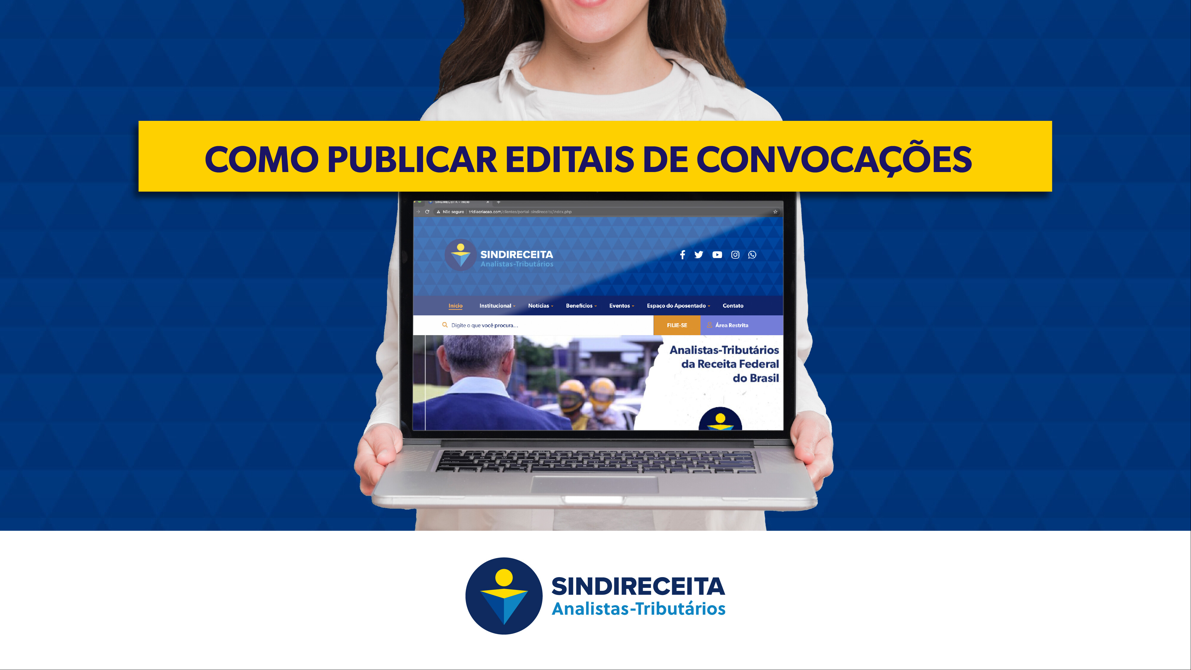 Sindireceita lança ferramenta para publicação de editais de convocação por delegados sindicais