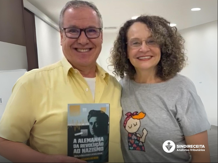Sindireceita participa de lançamento do livro “A Alemanha da Revolução ao Nazismo – Reflexões para a Atualidade”