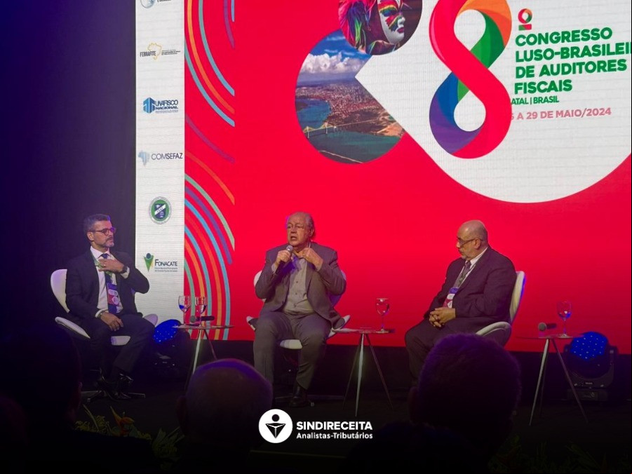 Sindireceita participa de atividades do 8º Congresso Luso-Brasileiro de Auditores Fiscais, em Natal/RN