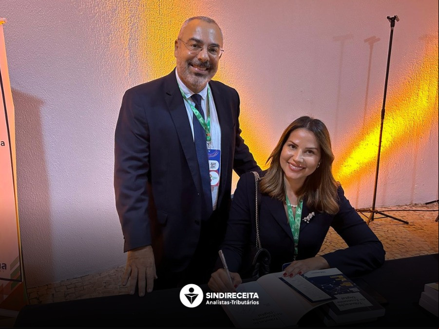 Sindireceita participa do lançamento da nova edição do livro Tributação da Economia Digital