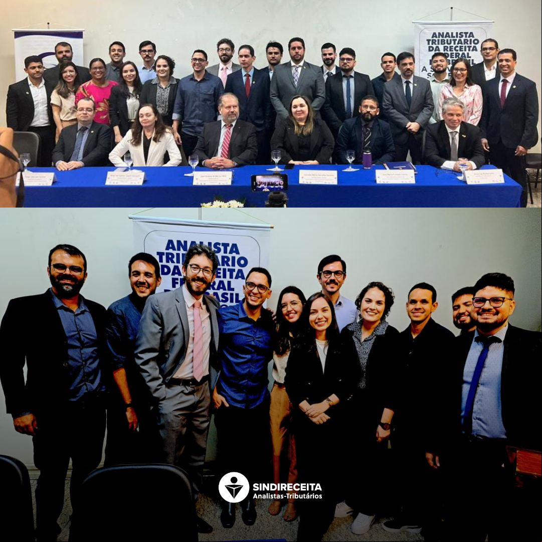 Sindireceita participa de posse de novos Analistas-Tributários e Analistas-Tributárias em Belém/PA