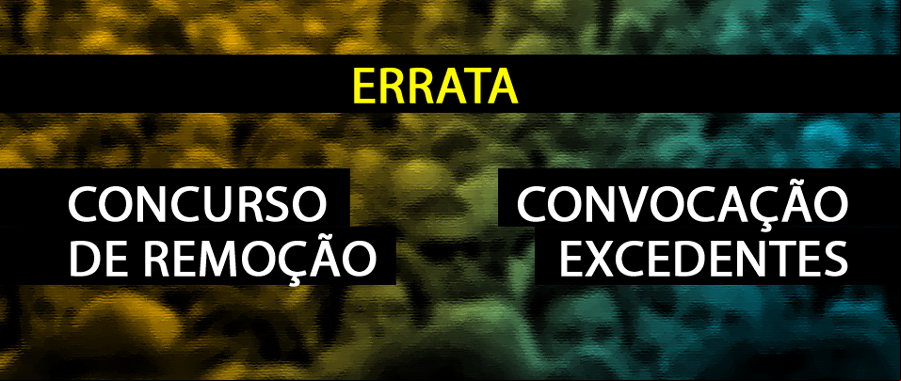 Resultado do Concurso de Remoção 2014 e formulário para preenchimento dos excedentes convocados